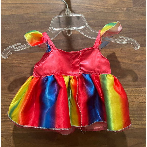 Build A Bear Angel Wing Outfit Rainbow Fits Large Stuffed Animals Has Lights - Picture 2 of 6